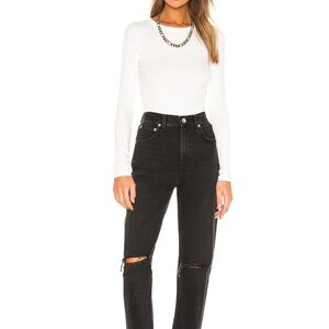 Agolde Cherie High Rise Straight Jeans
